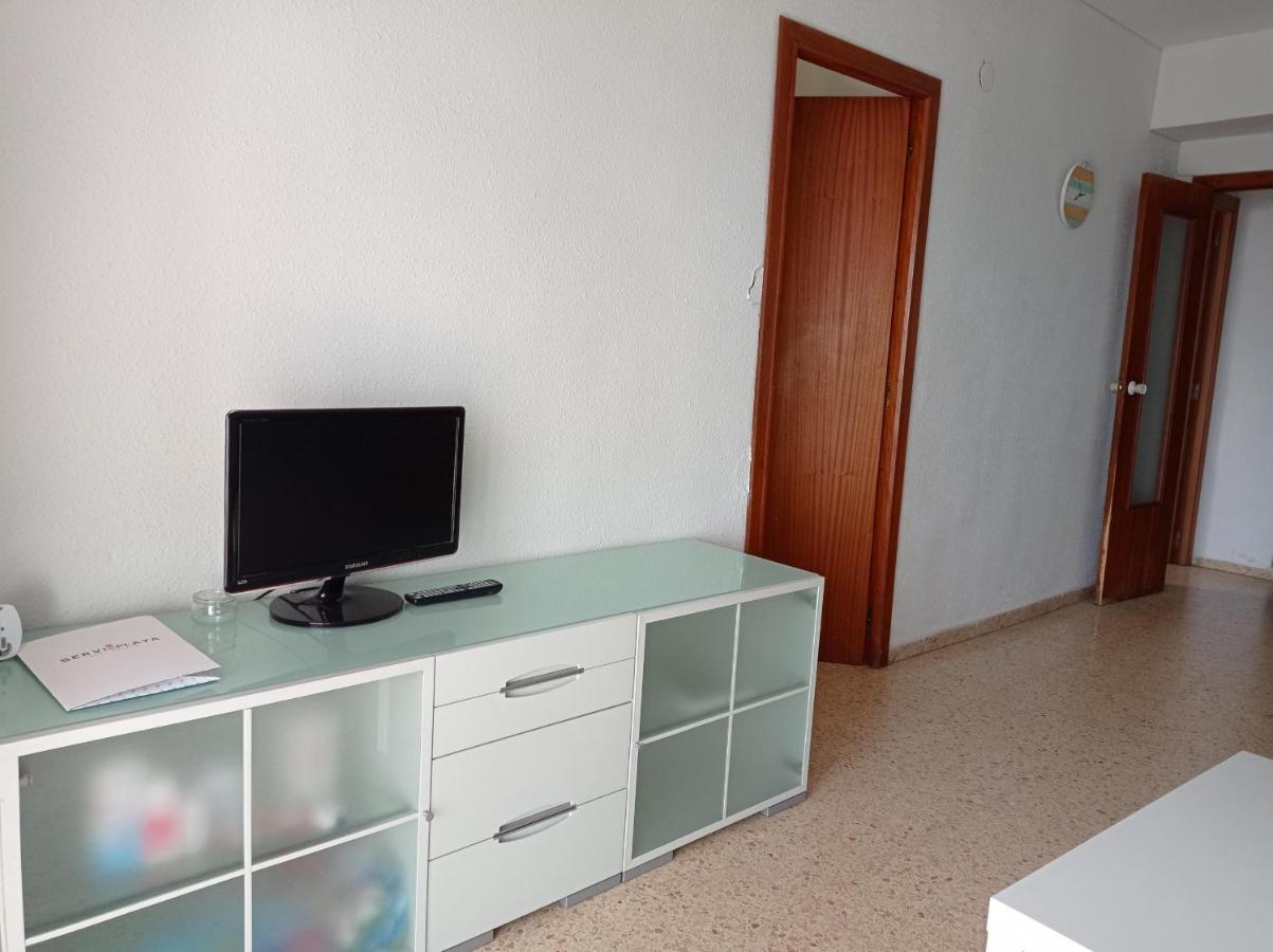 Apartamentos Bonaire 1ª Linea Wifi Solo Familias Serviplaya Gandía Eksteriør billede